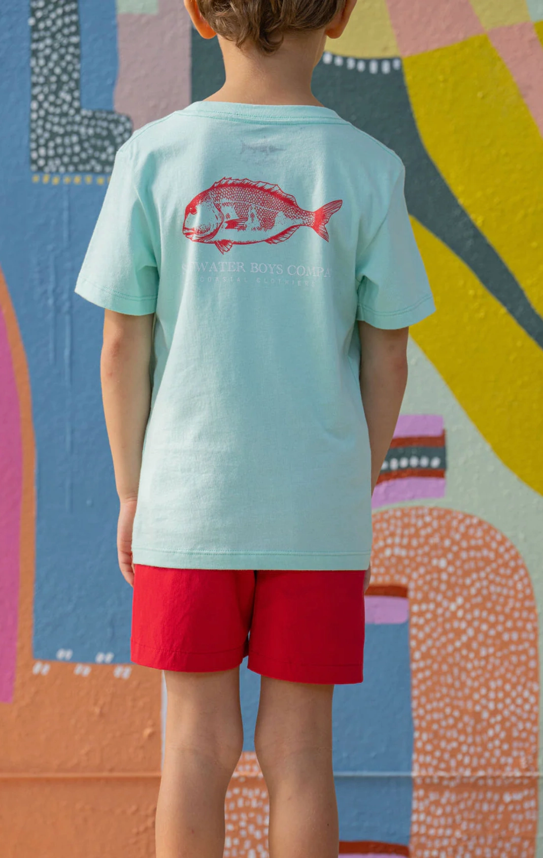 SheerLayeredPanels Quick Wear Red Topsail Performance Short