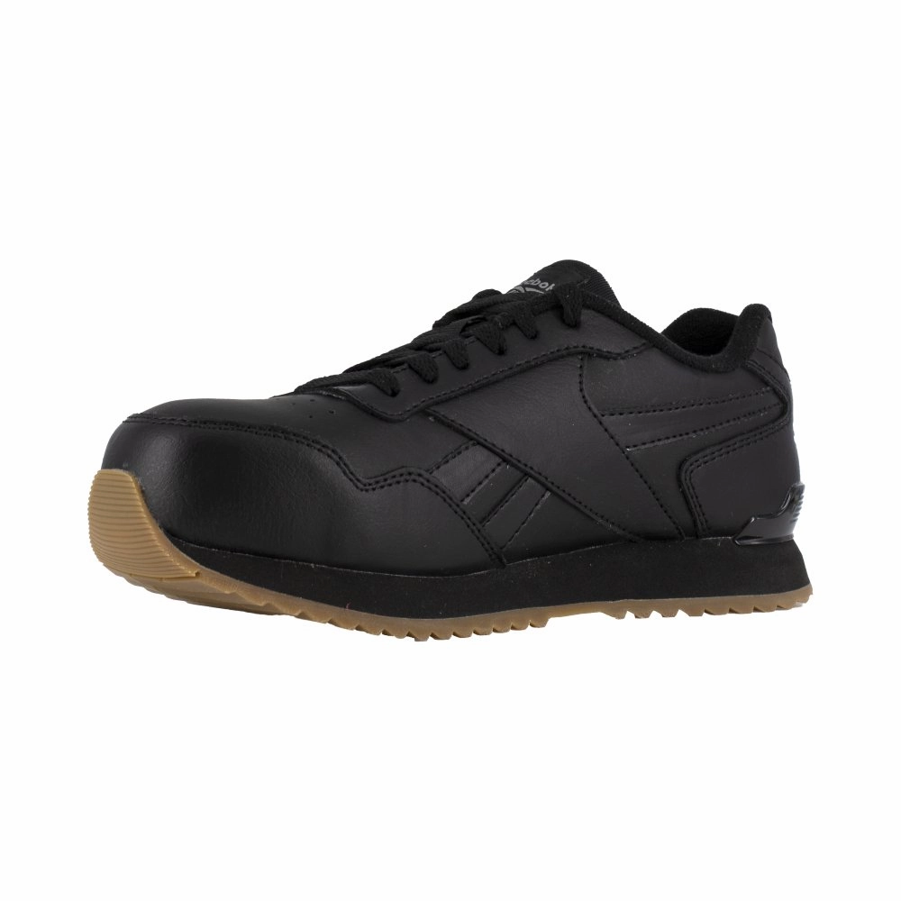 Reebok Men's Harman Classic Work Sneaker Composite Toe Rb1983 In Black hybrid running sneakers