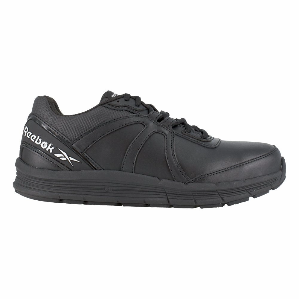 Reebok Men's Performance Guide Work Cross Trainer Steel Toe Rb3501 In Black Non Slip Pattern