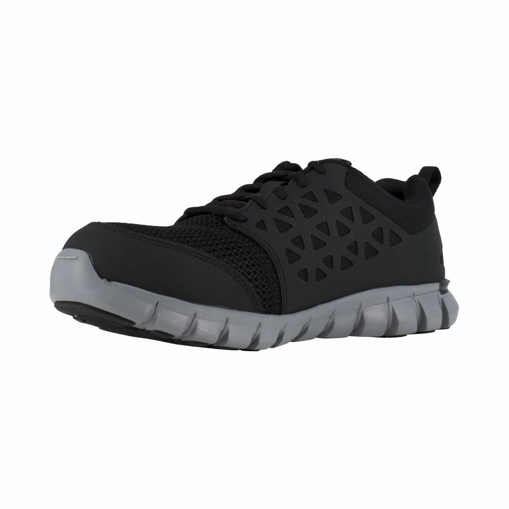 Reebok Sublite Cushion Athletic Work Shoe Women's Alloy Toe Rb041 In Black Industrial Safety Gear Industry Quality