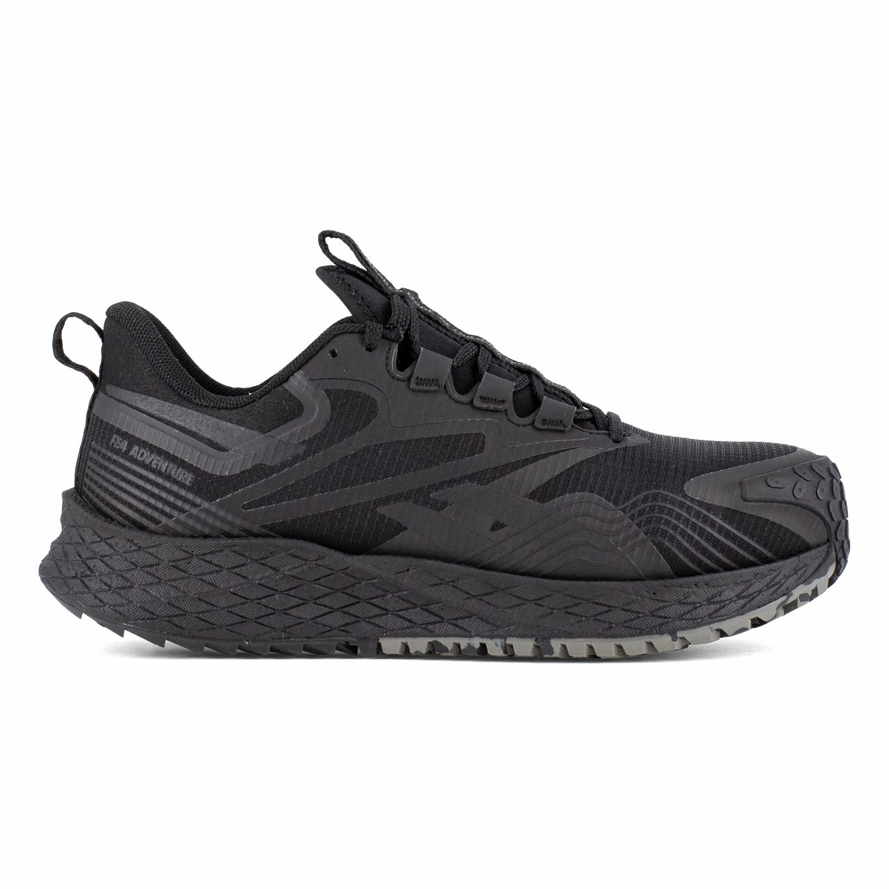 All Purpose Weatherproof Cushion Reebok Work FE4 Adventure Work RB3613 Men's Athletic Work Shoe in Black