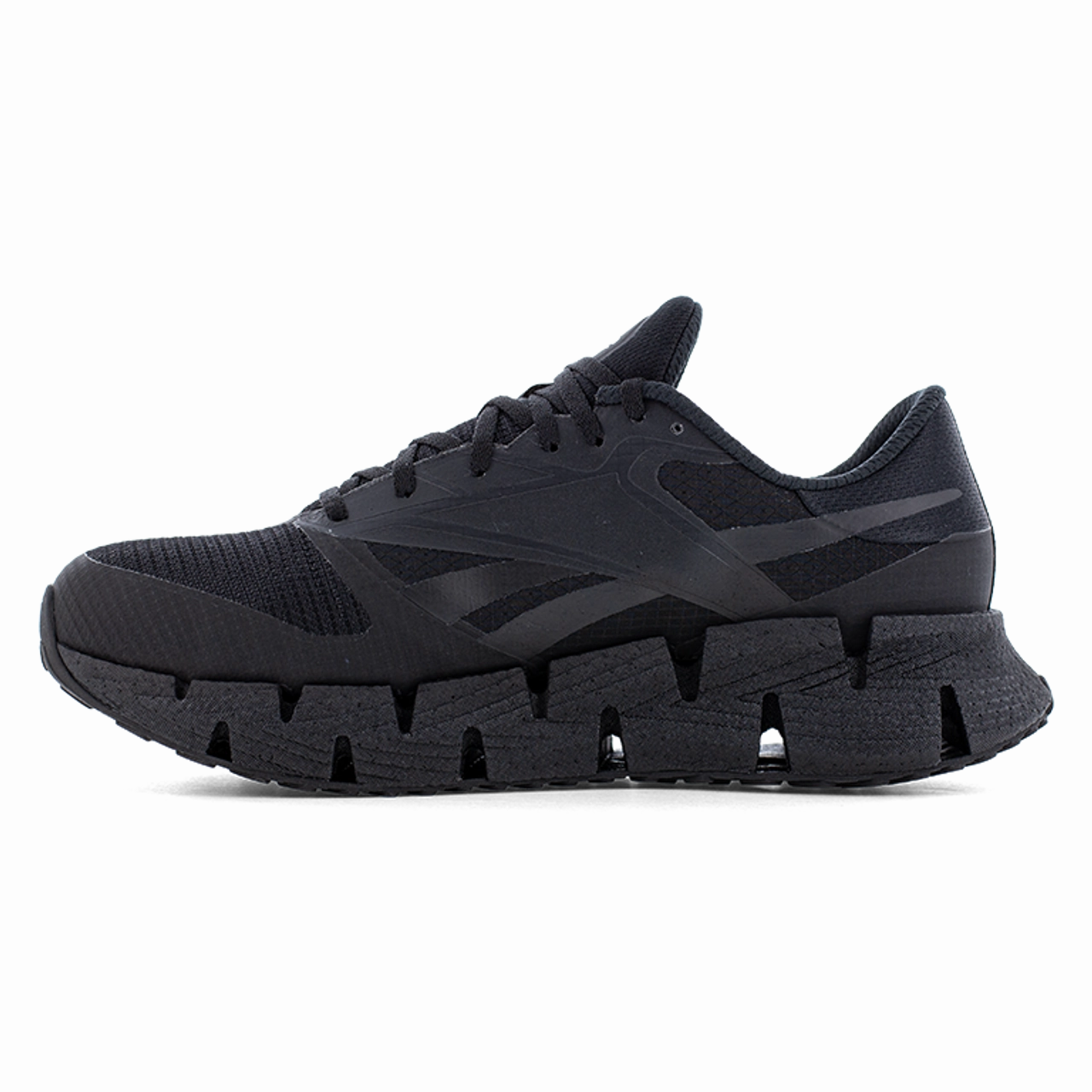 Reebok Work FloatZig Work RB3030 Men's Athletic Shoe in Black interval training trail shoes
