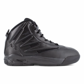 Neutral Running Platform Reebok Work The Blast Work RB9405 Men's High Top Work Sneaker in Black