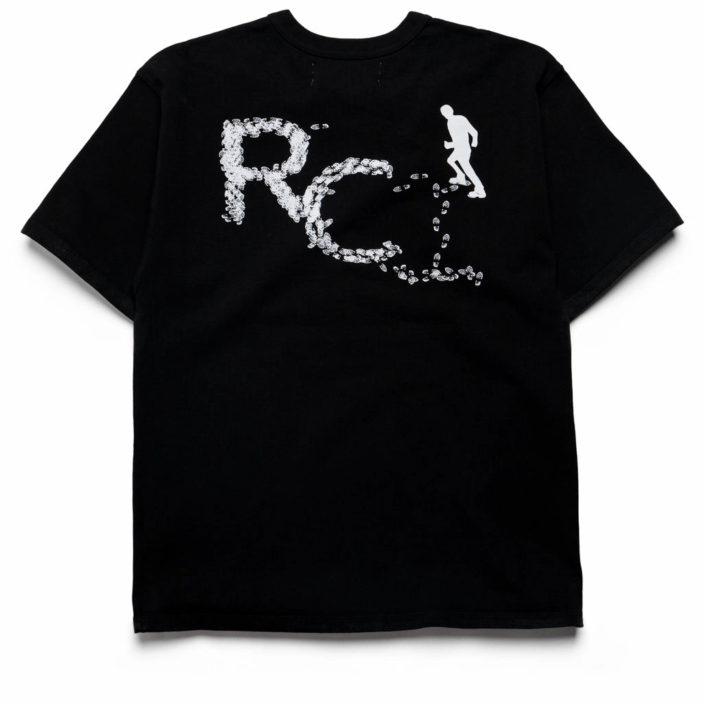 Reese Cooper Desire Paths Tee - Black Versatile Style Trend High Density Cotton