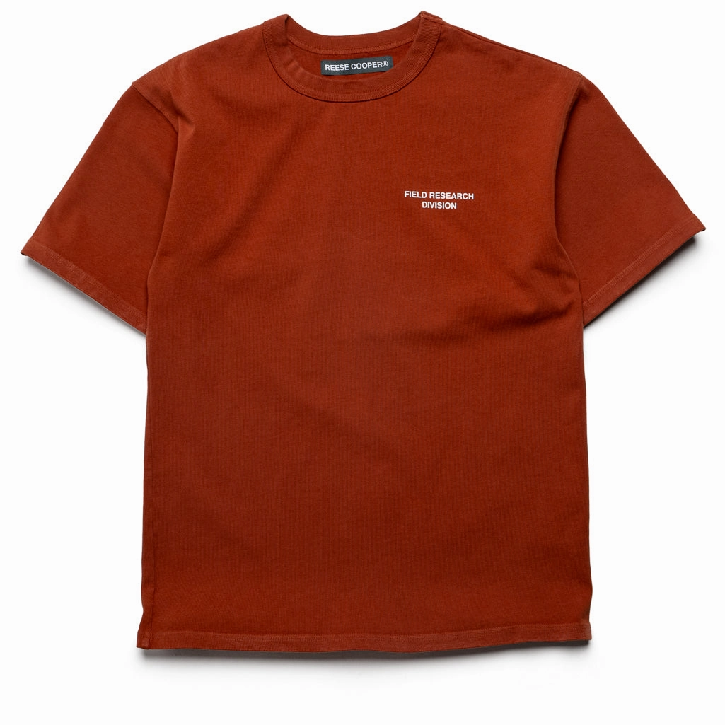 AntiPillingFabric Reese Cooper Field Research Tee - Burnt Orange