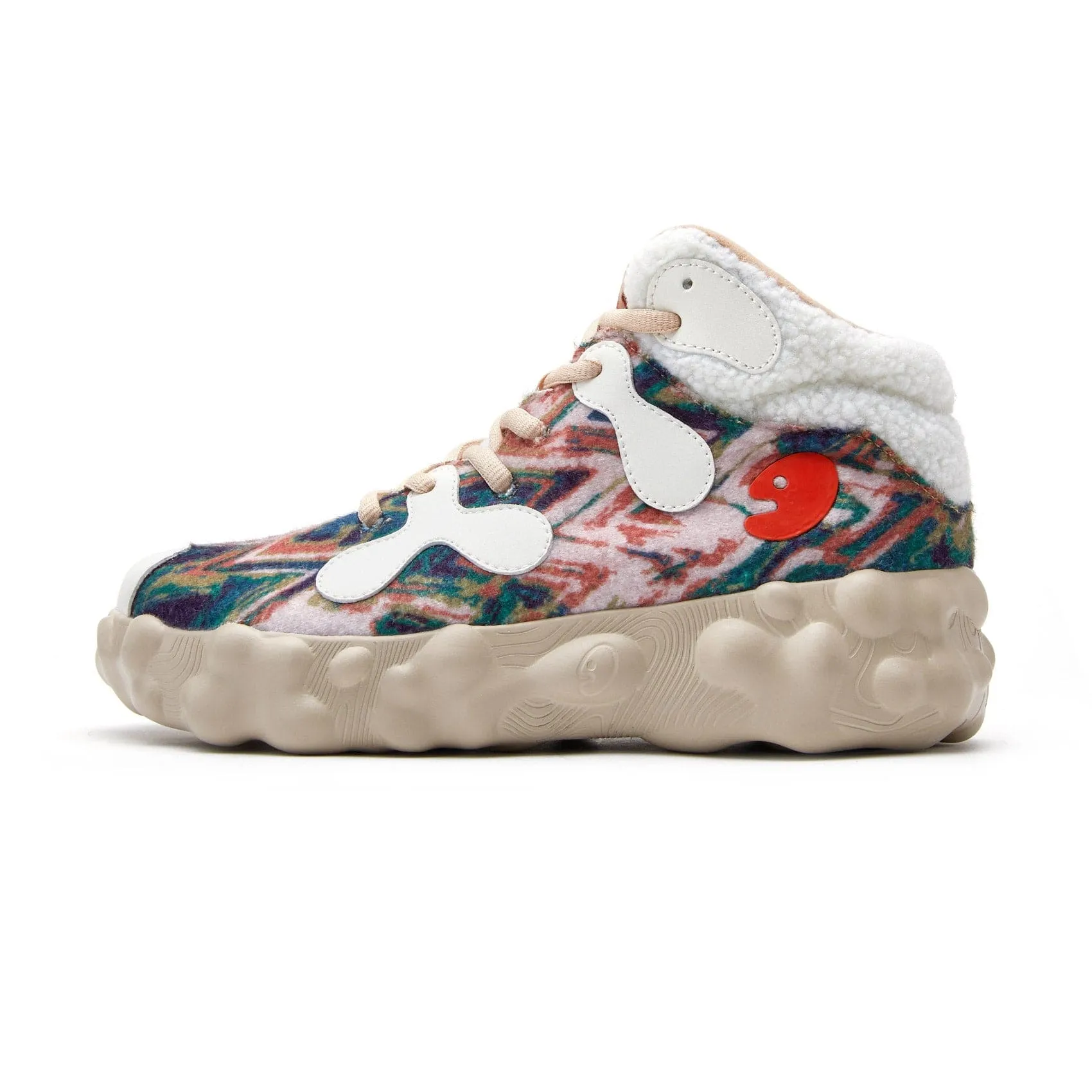 Low noise Ergonomic Heel Cup Design Magic Mud River Figueras III Women