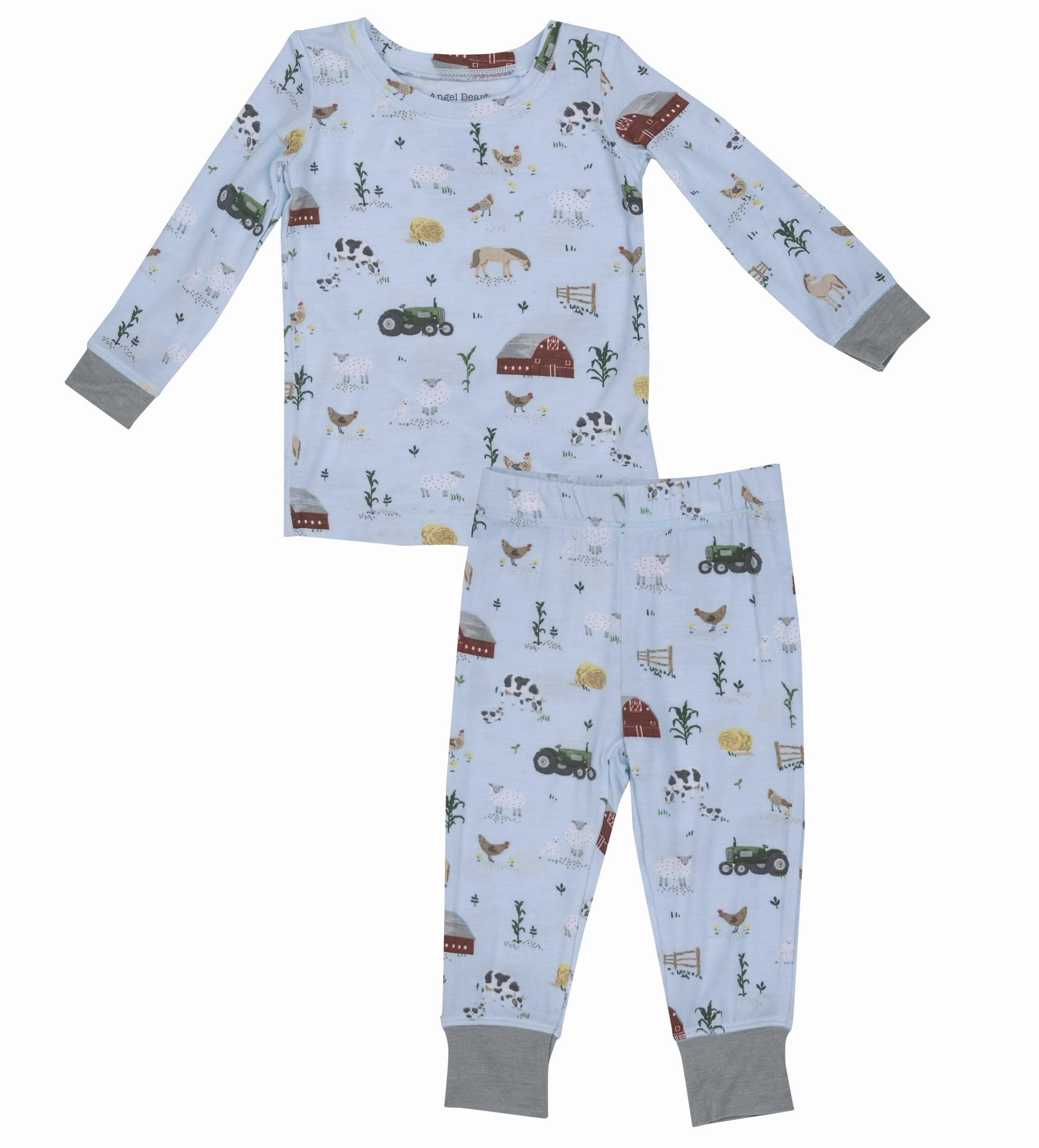 Self Love Carnival Look Big Red Barn Blue L/S Loungewear Set