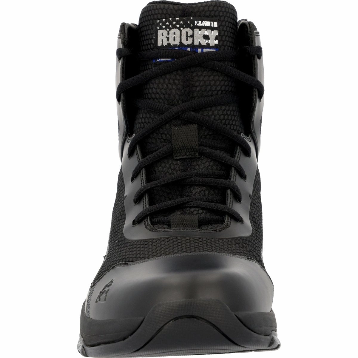 Rocky Code Blue Men's Soft Toe Boots Rkd0106 In Black Secure Strap