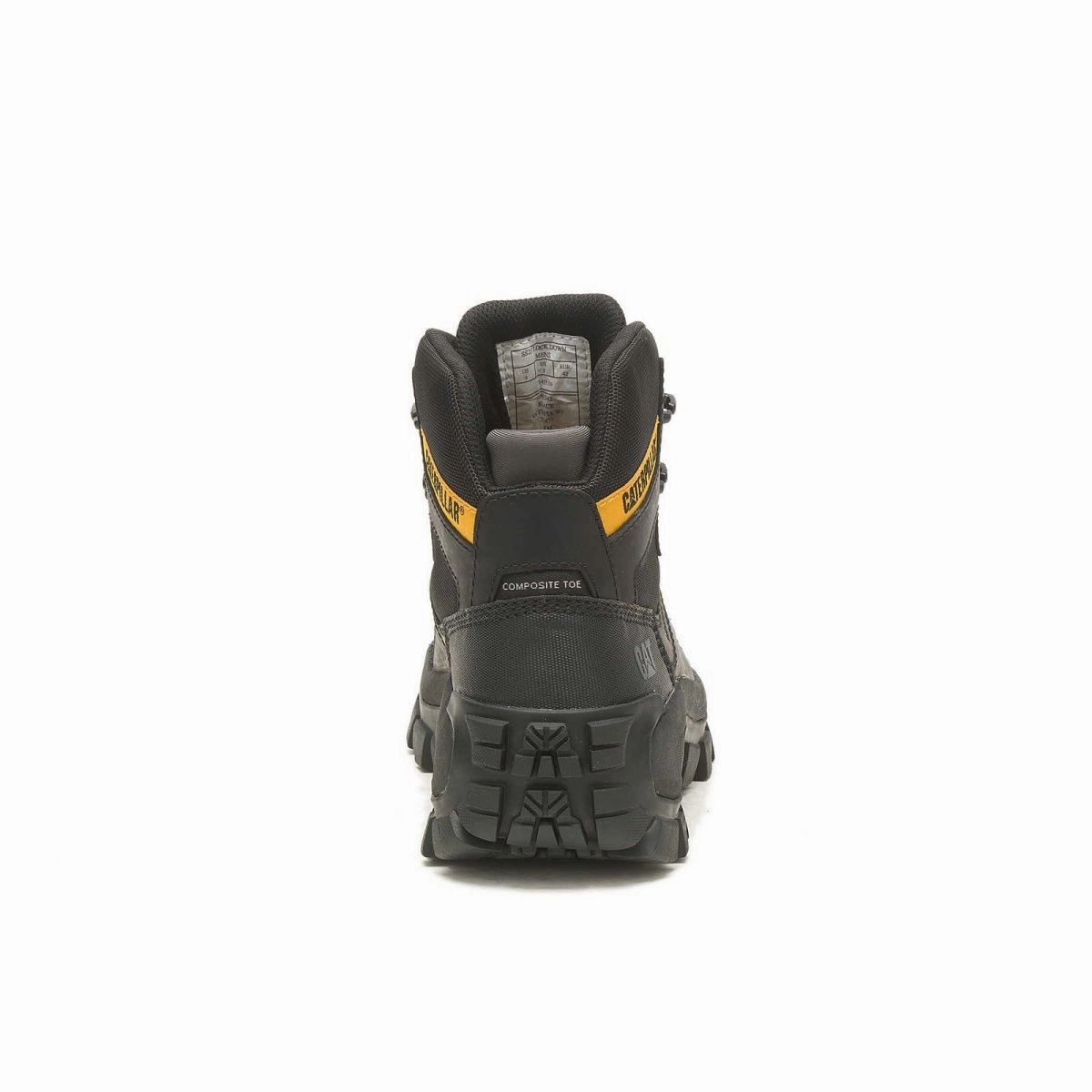 Rugged Outdoor Gear Caterpillar Invader Hiker Waterproof Composite Toe Men's Work Boot (p91542) In Black