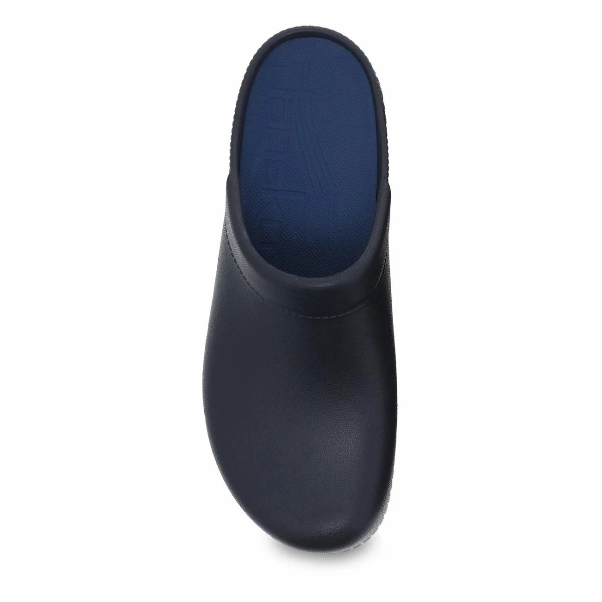 Sustainable Wood Blend Low Profile Sole Dansko Kane Men's Mule In Black Molded