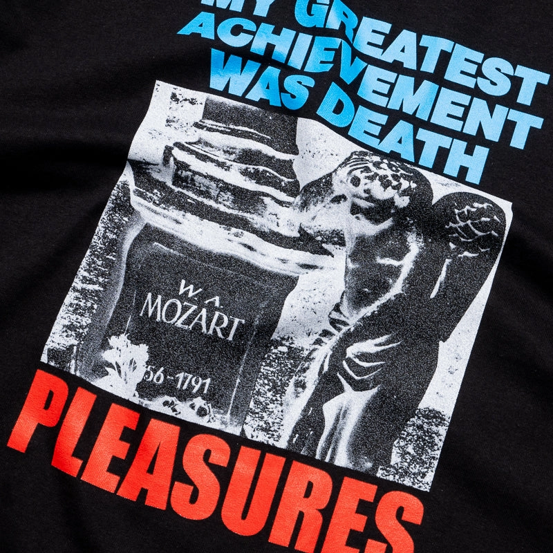Pleasures Wolfie Tee - Black Minimalist Style