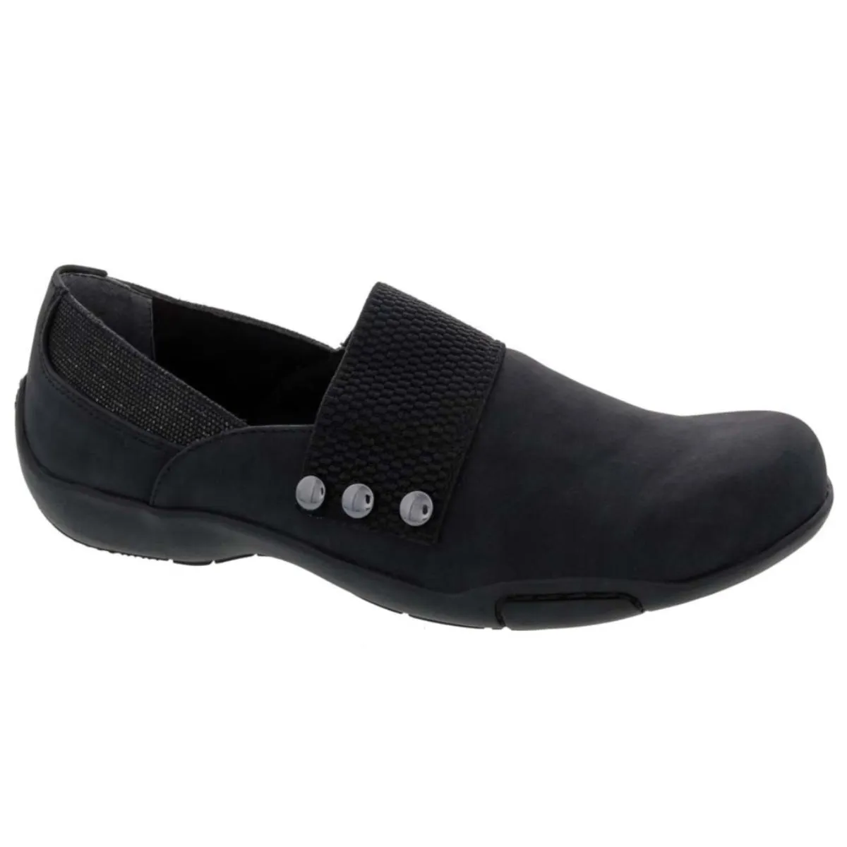 Minimal Design Coastal Cool Ros Hommerson Cake Women's Slip-on Casual Shoes In Black