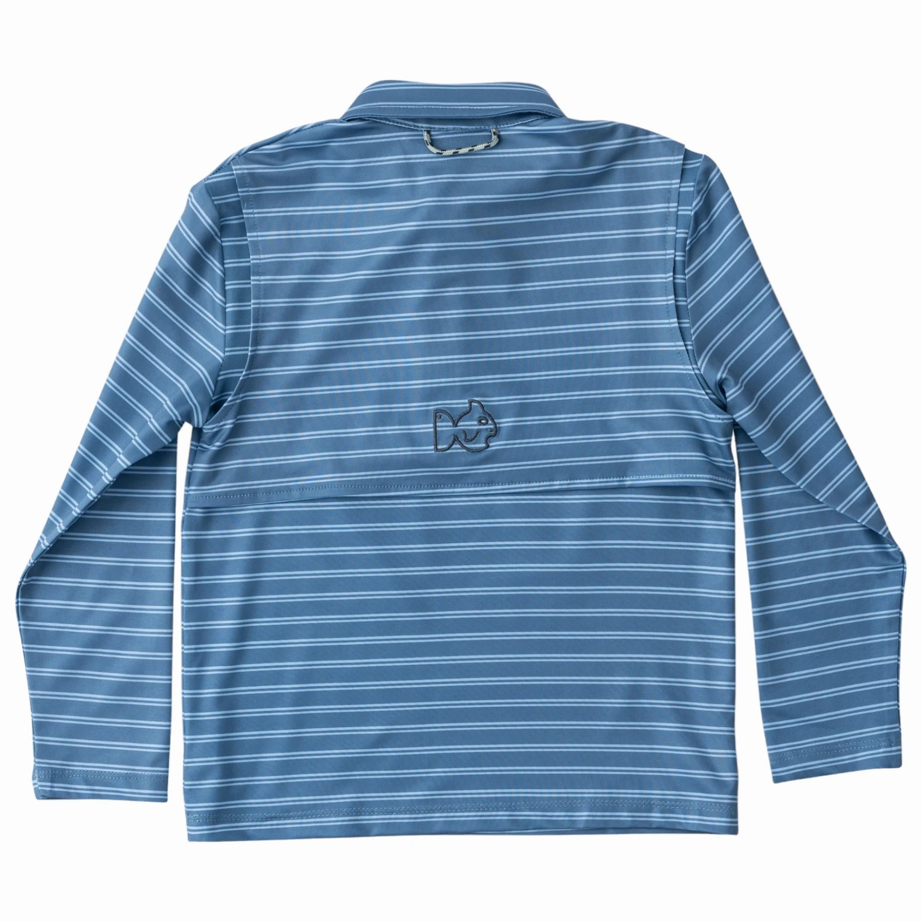 Fairy Mood Long Sleeve Pro Performance Polo - Bluefin
