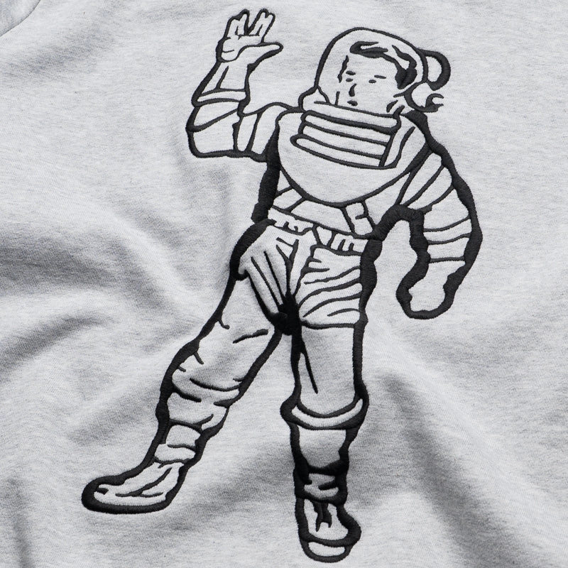 FlexibleElasticity Billionaire Boys Club Astronaut Crew Sweatshirt - Heather Grey