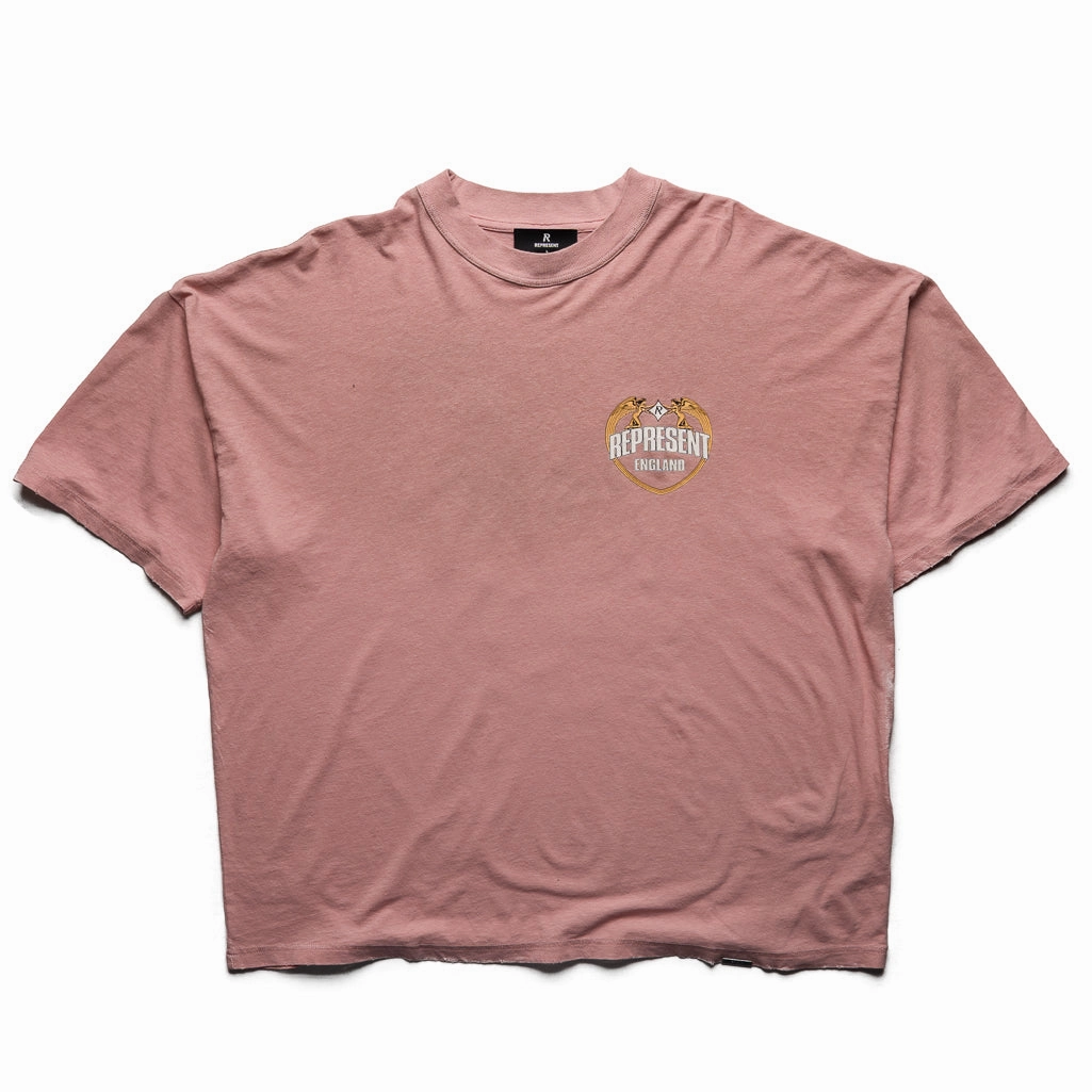 ShrinkageFree Fabric Represent Angel Border Tee - Quartz