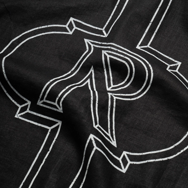 Represent Border Shirt - Jet Black Layered Shirt