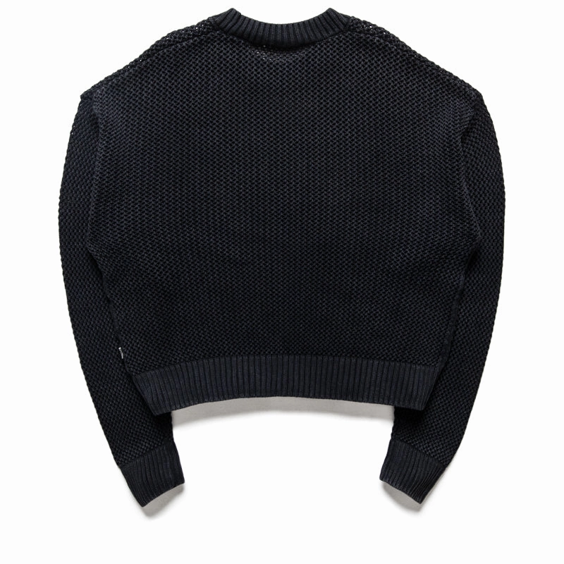 Represent Open Gauge Knit Sweater - Jet Black Fall Mood Casual Sweater
