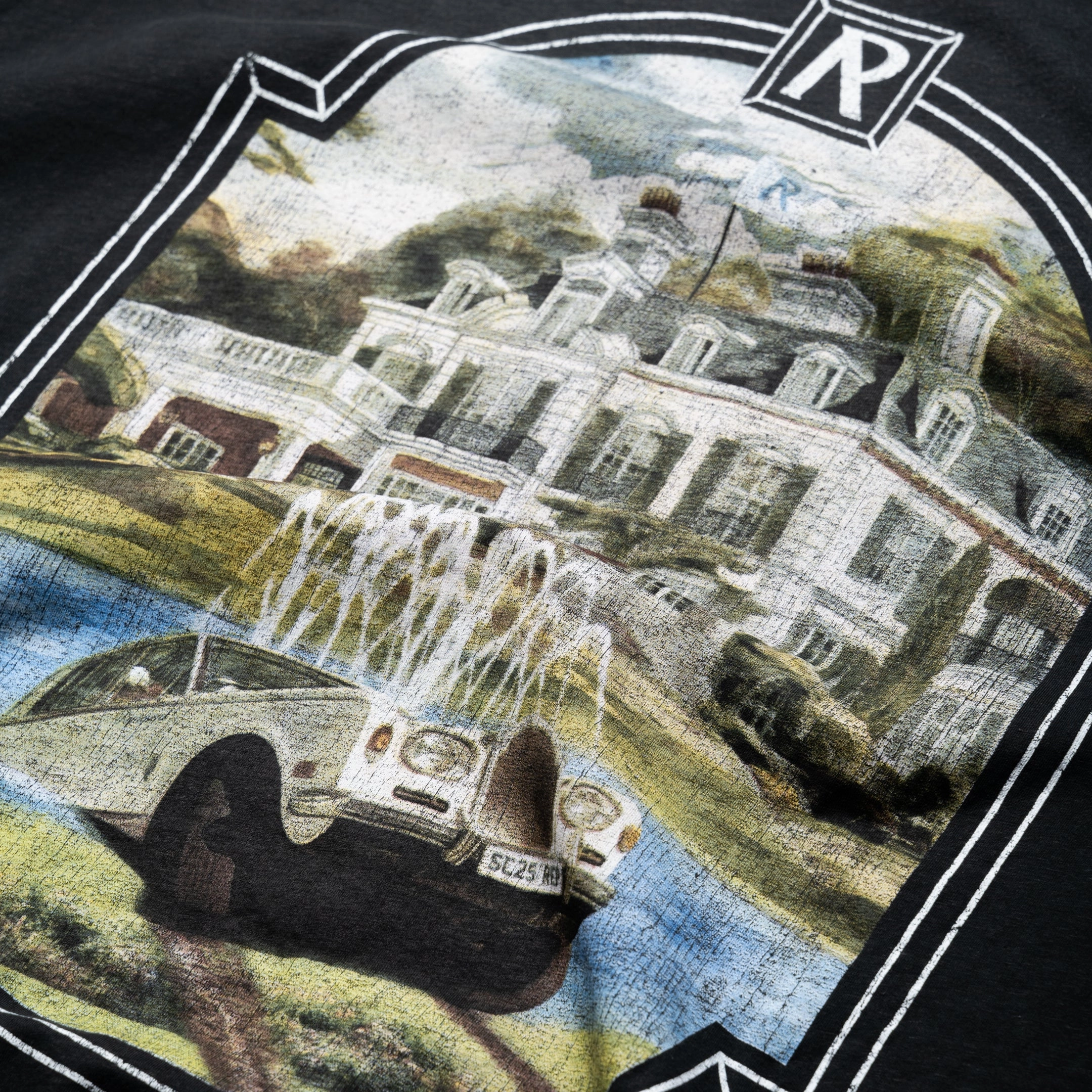 Represent Revere Manor Tee - Stained Black AntiPillingCloth