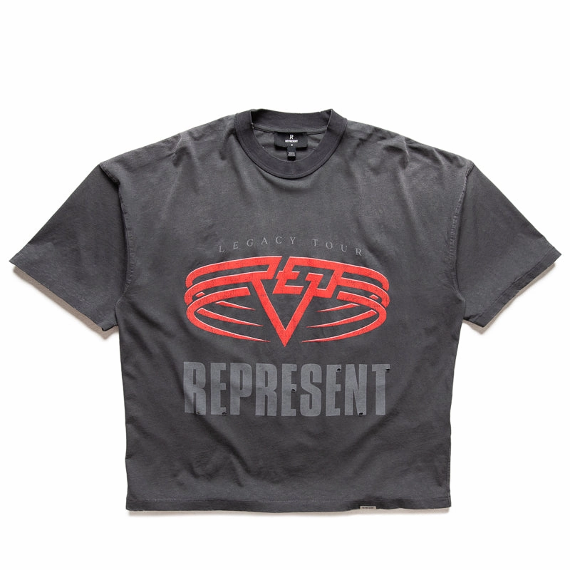 Represent Reversible Living Legacy Tour Tee - Sun Fade Grey Wind Glow Comfortable fit