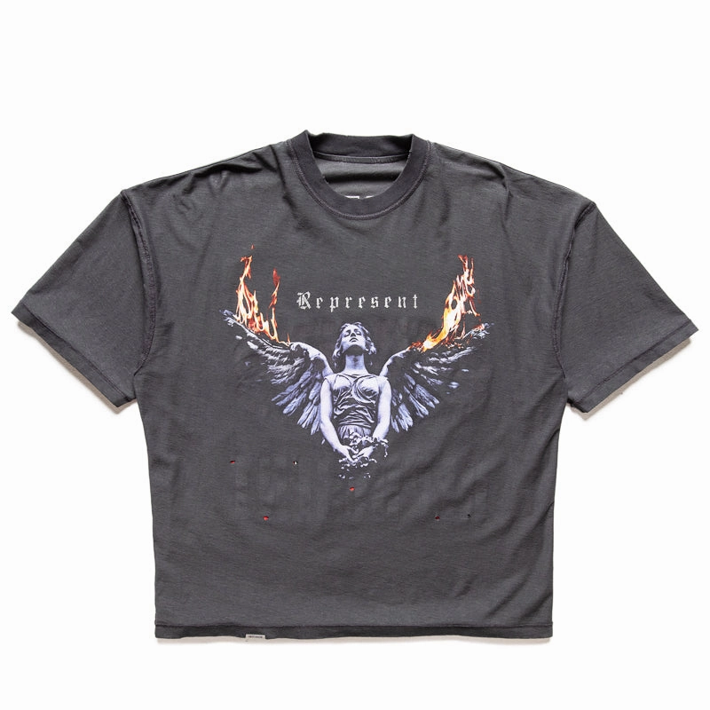 Fast Fit AntiPillingTechnology Represent Reversible Living Legacy Tour Tee - Sun Fade Grey