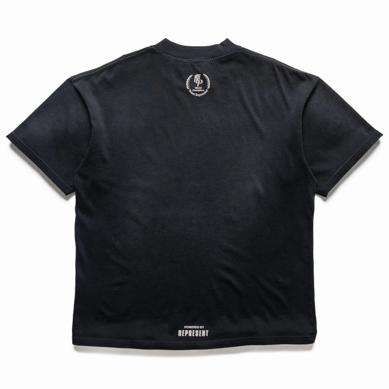 temperature regulation SustainableProduction Represent World Championship Tee - Stained Black
