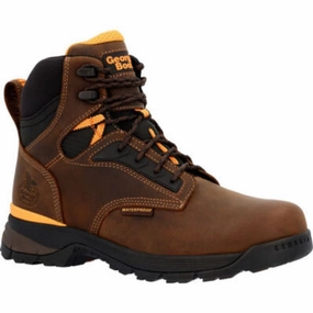 Georgia Boot Tbd Men's Waterproof Work Boots Gb00596 In Brown Urban Commute