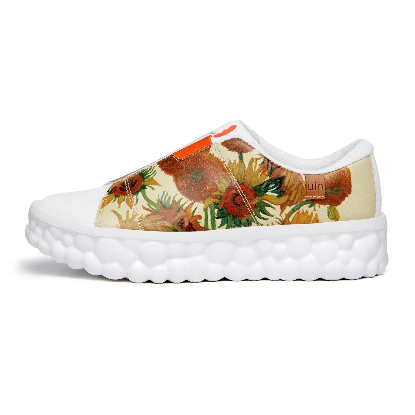 Van Gogh Sunflowers Las Ramblas Women Rigidity Control Adaptive Flex Notches