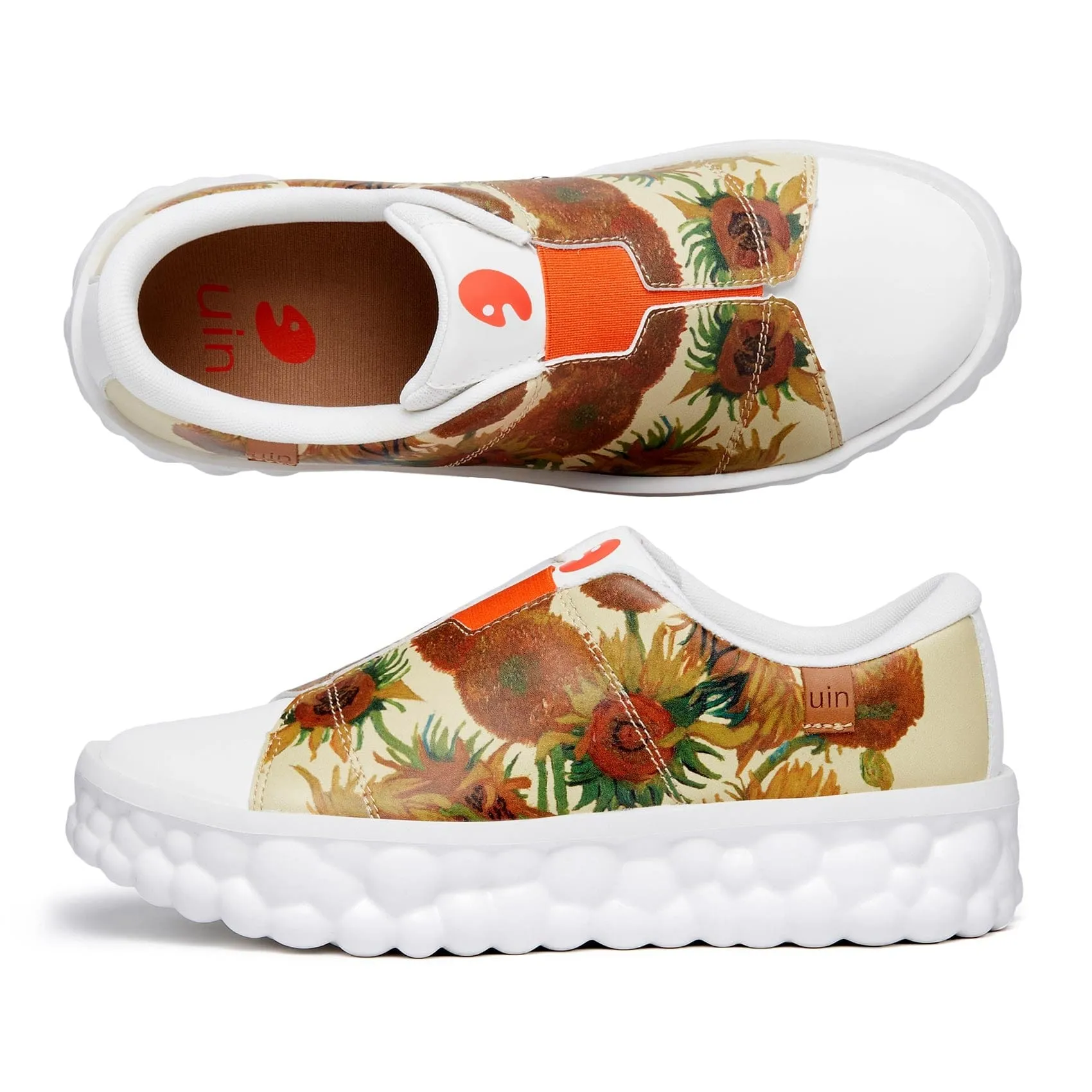 Traction Grip Van Gogh Sunflowers Las Ramblas Women