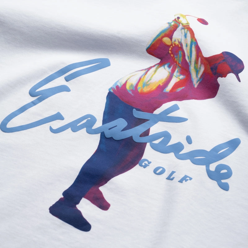 Eastside Golf Miami "Be You" Tee - Bright White OdorResistant