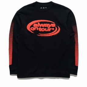 Timeless Fashion Always On Tour Spinner L/S Tee - Black
