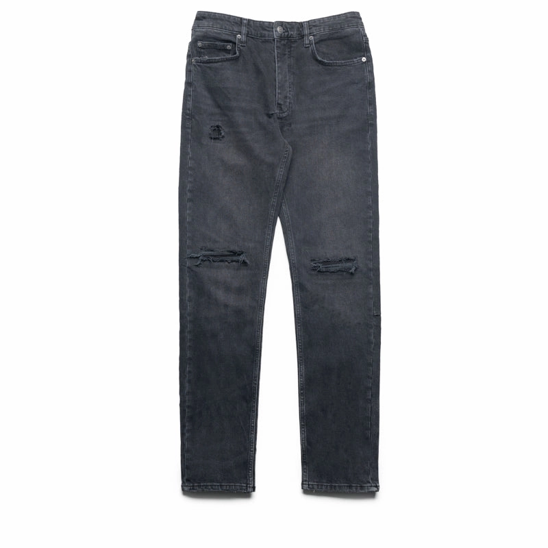 Fashion Core AntiBacterialTextile Ksubi Chitch Roadhouse Repair Denim Pant - Black