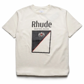 QuickReleaseFastener OdorControl Technology Rhude Collins Fumar Tee - Vintage White/Black