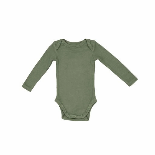 WindResistantWeave Rib Oil Green Bodysuit