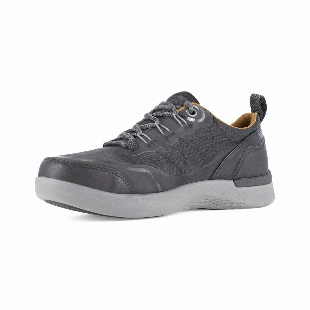 Rugged Cushion Flexible Cushioning Rockport truFLEX? Fly Skylar Work Women's Black Work Sneaker - RK687