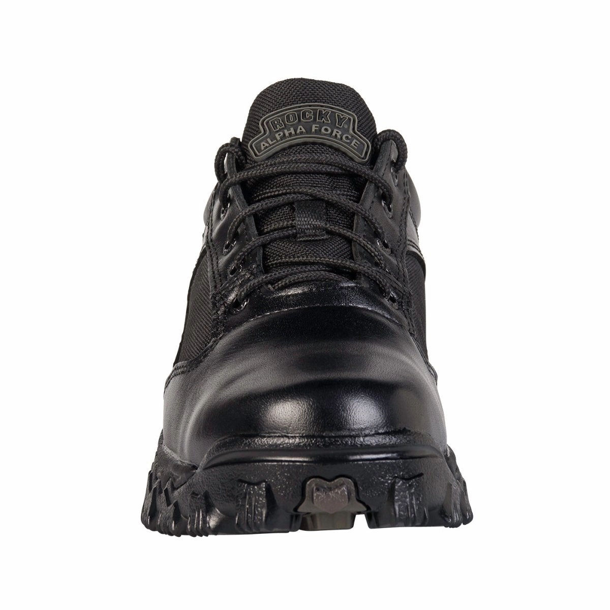 Wind Barrier Rocky Alpha Force Men's Soft Toe Work Shoe Fq0002168 In Black