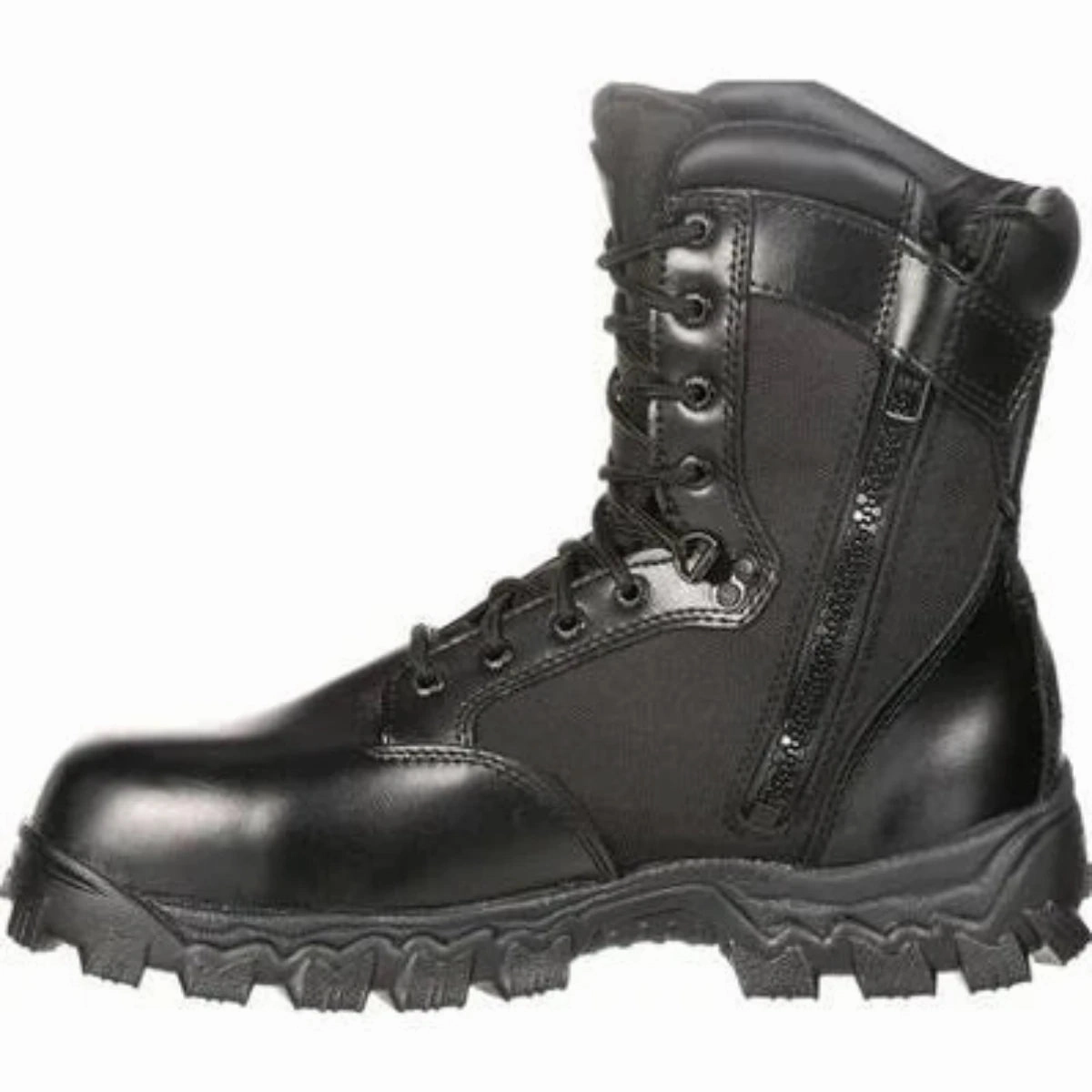 Rocky Alpha Force Men's Waterproof 400g Insulated Boots Rkyd011 In Black Feather Light Work Commute couple wear
