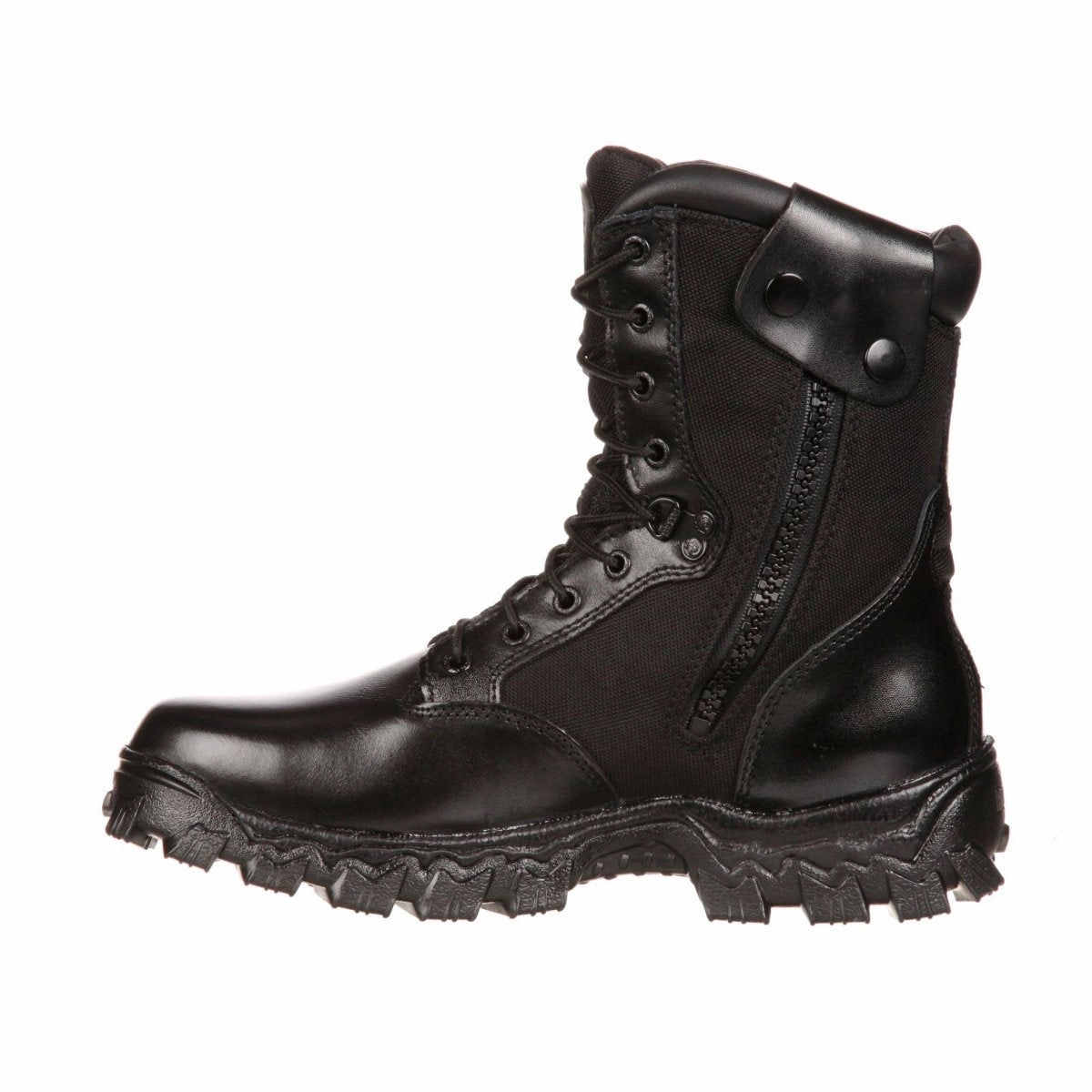 Country Soul ArchSupport Rocky AlphaForce Zipper Composite Toe Public Service Boot Fq0006173 In Black