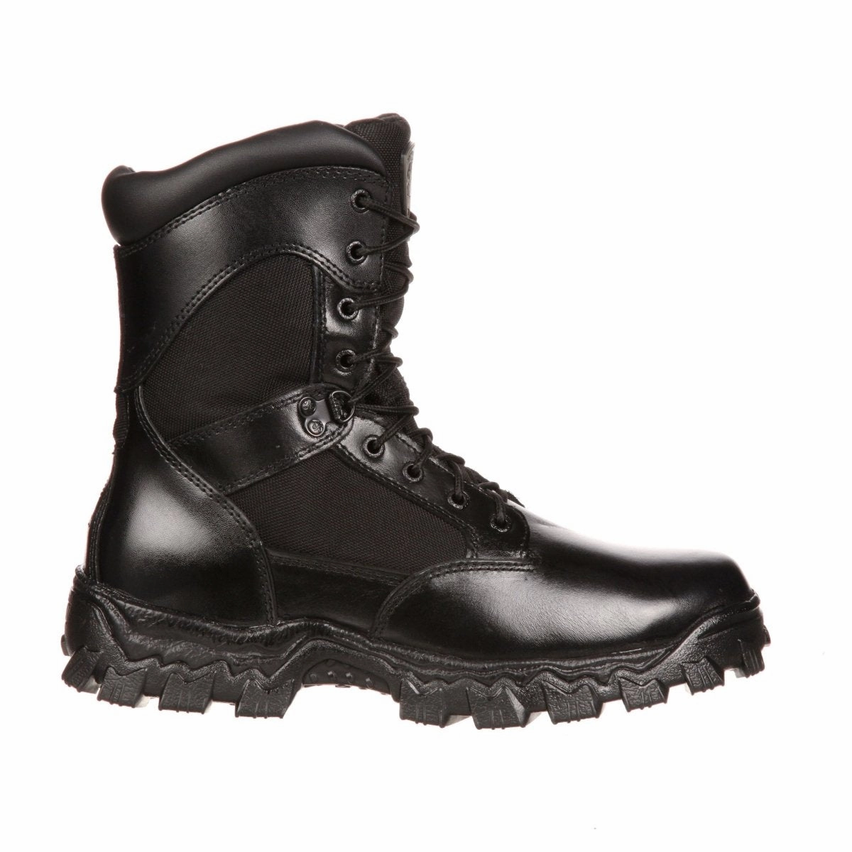 Rocky AlphaForce Zipper Composite Toe Public Service Boot Fq0006173 In Black Seamless Feel quick dry