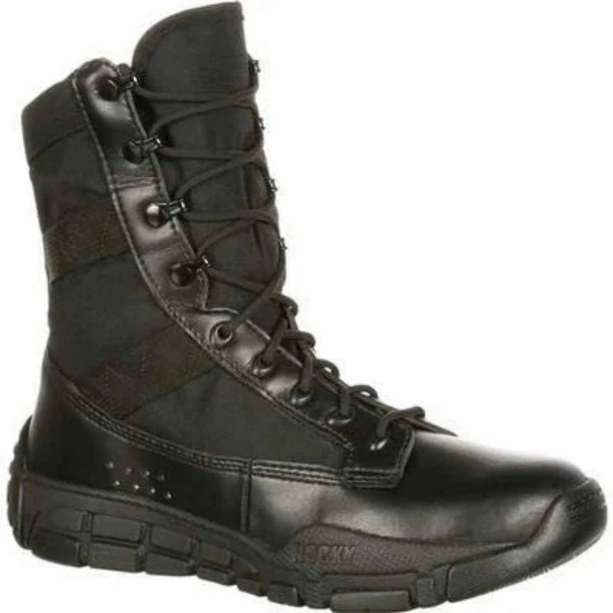 Multi Density Foam Rocky C4t Men's Military Inspired Boots Ry008 In Black