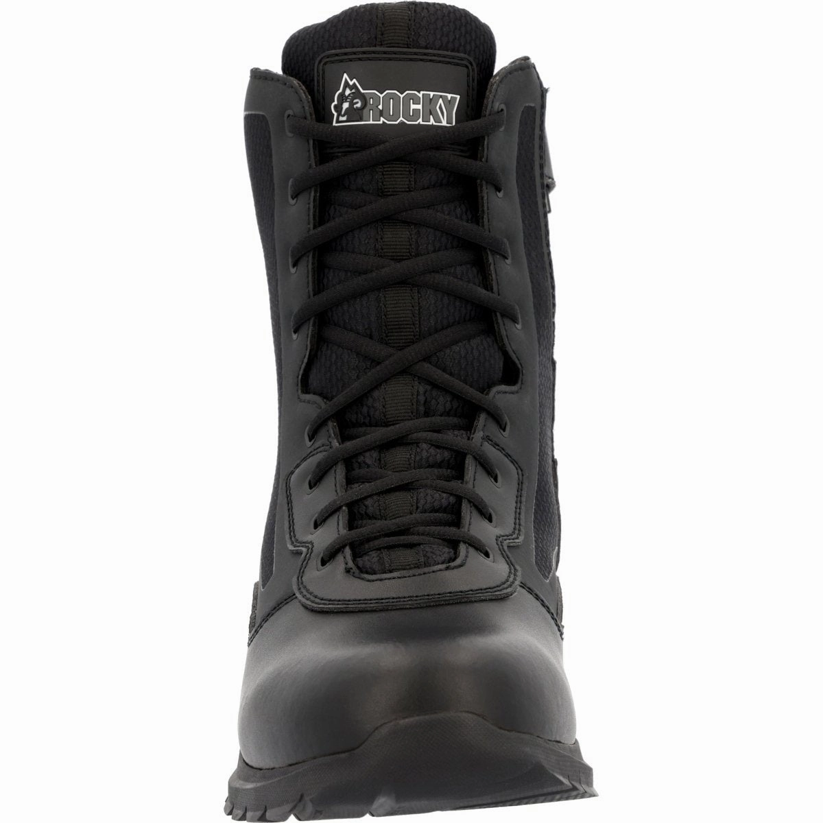 Rocky Cadet 8" Men's Side Zip Public Service Boots Rkd0102 In Black Fashionable Anti Odor City Walking
