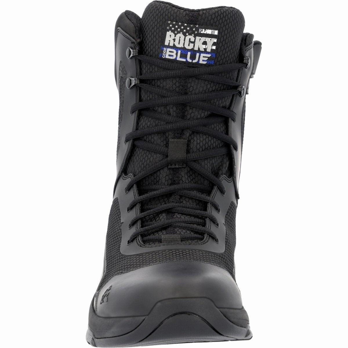 Eco Material Functional Minimalist Daily Mission Rocky Code Blue Men's 8?? Public Service Boots Rkd0124 In Black