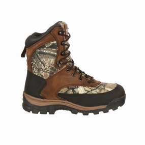 Rocky Core Men's Outdoor Soft Toe Boots Fq0004755 In Brown Mossy Oak Gym workout Grip Support
