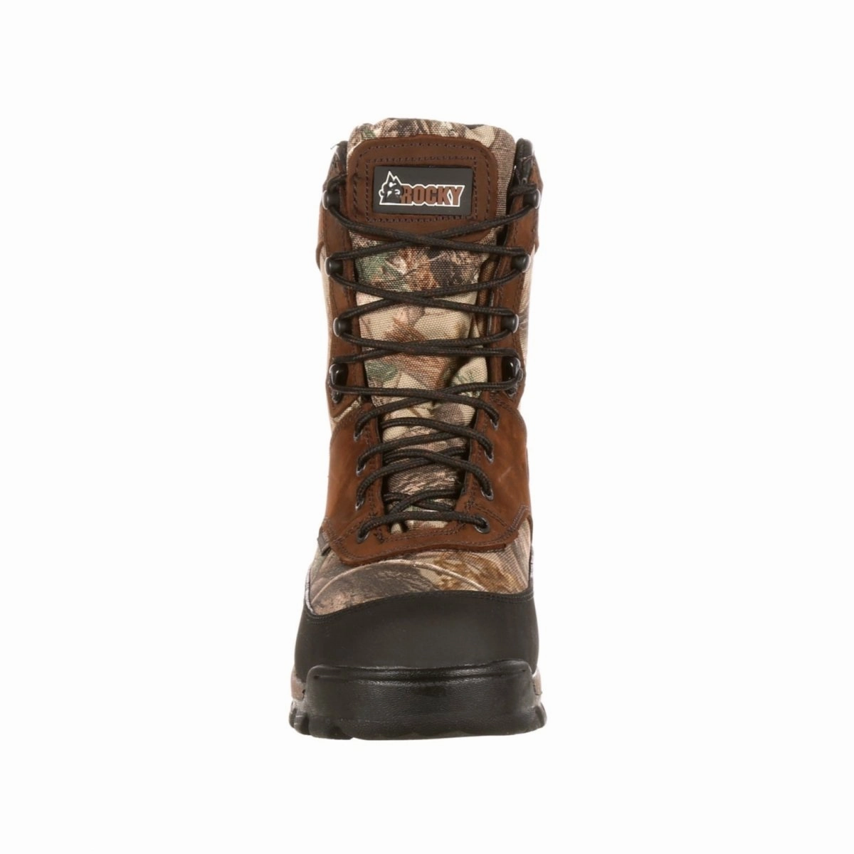Rocky Core Men's Waterproof Soft Toe Boots Fq0004754 In Brown Realtree Edge Horse Riding Mud Resistant Weekend Wanderer