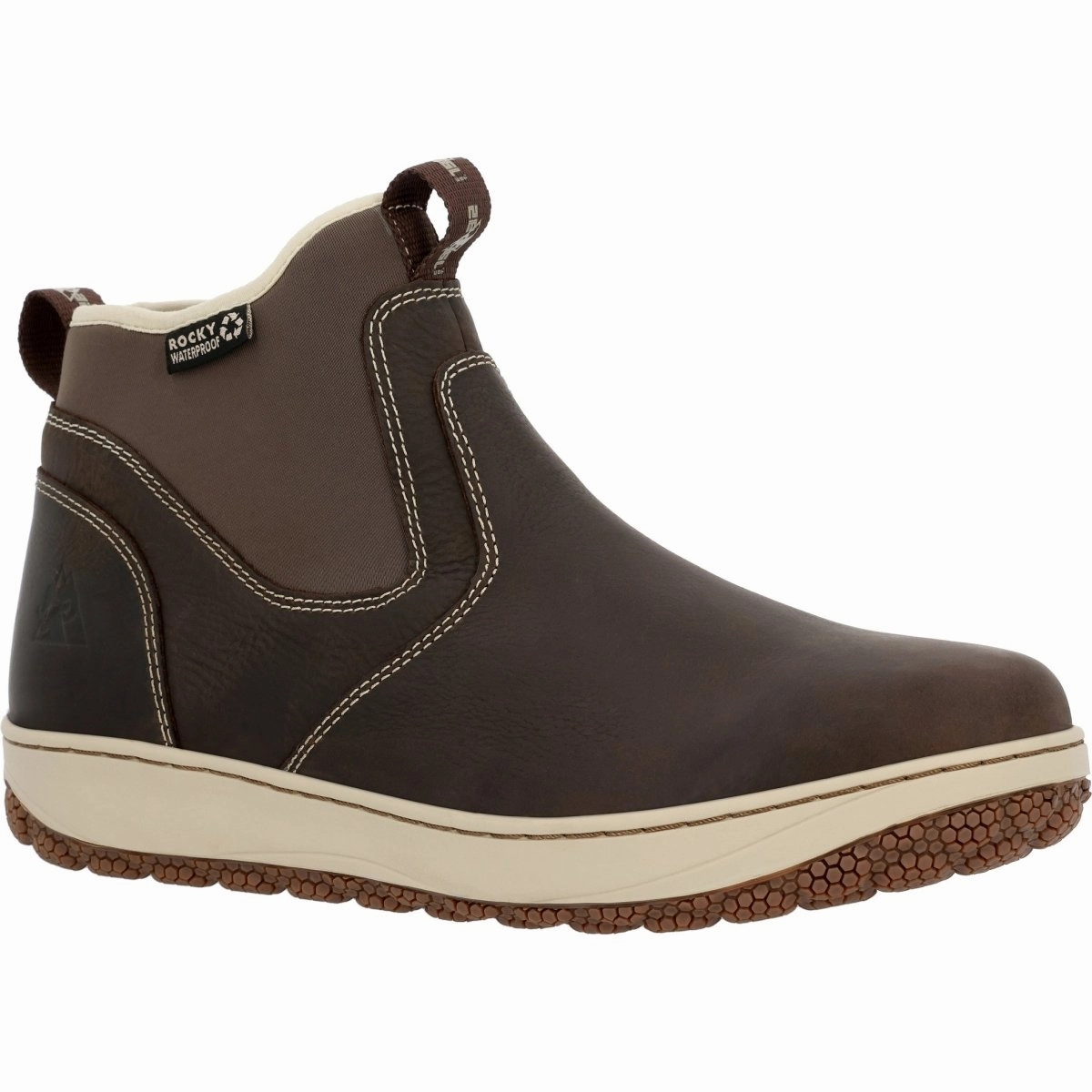 Rocky Dry-Strike SRX Waterproof Men's Outdoor Boot Rks0684 in Brown Strap