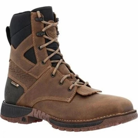 Comfort Lining Winter Walker Slip Resistant Outsole Rocky Hi Wire Men's  Composite Toe Western Boots Rkw0427 In Brown