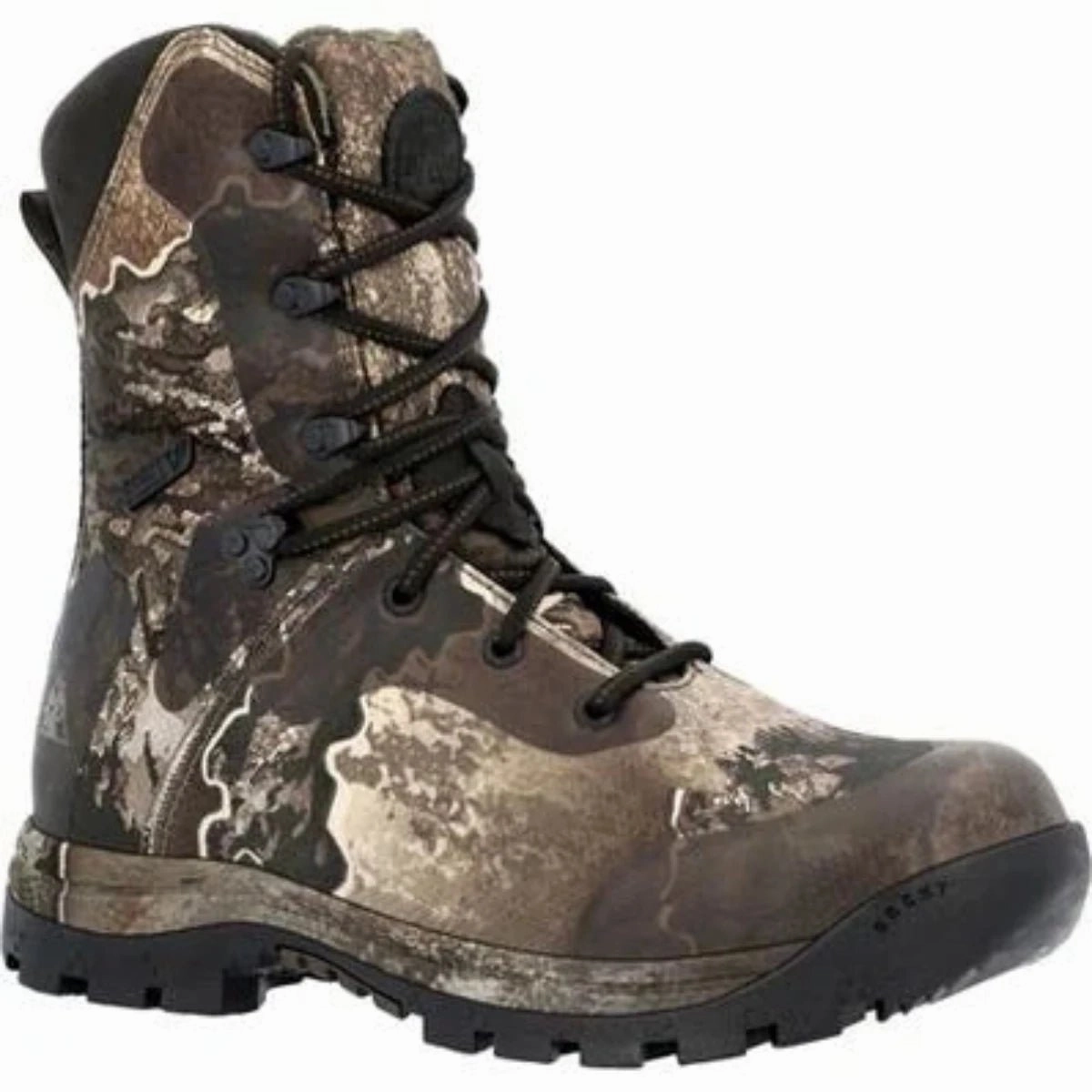 Eco Friendly Padded Interior Cold Climate Rocky Lynx Men's Soft Toe Work Hunting Boots Rks0628 In Realtree Edge