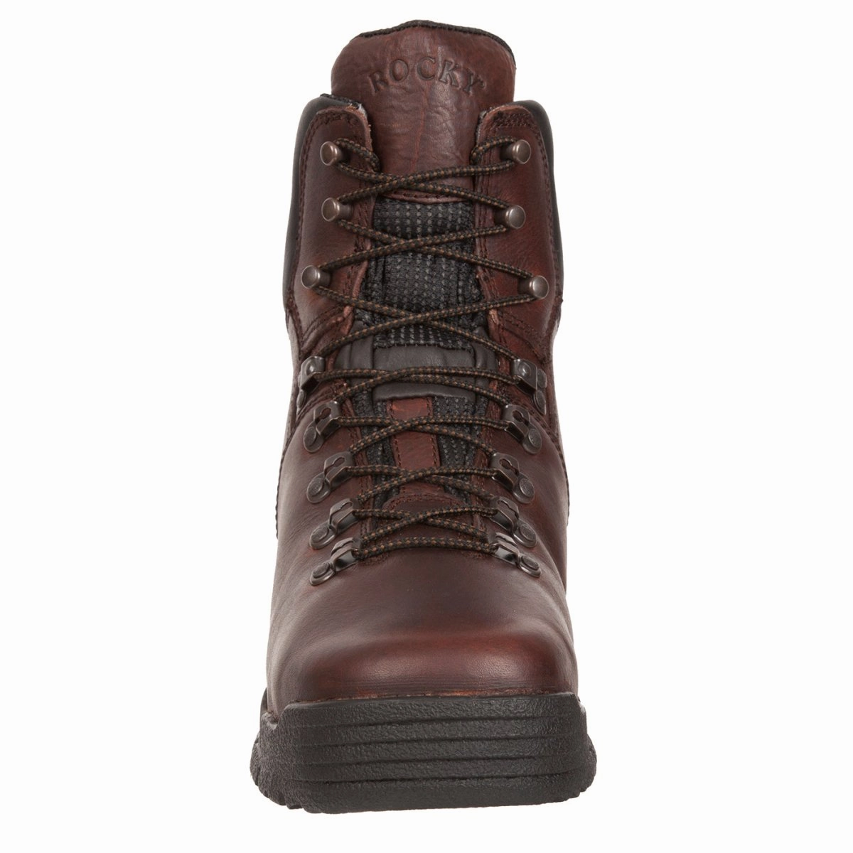 Rocky Mobilite Men's Steel Toe Waterproof Oil-Resistant Work Boots Fq0006115 In Brown Mud Resistant Urban Commute