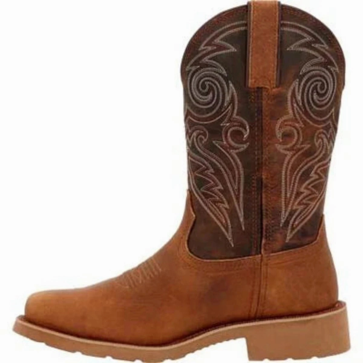 Arctic Cool Rocky Monocrepe Men's 12?? Steel Toe Western Boots Rkw0431 In Brown