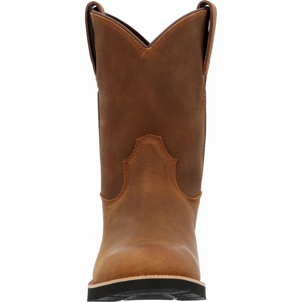 Rocky Monocrepe Unlined Men's Pull-On Western Boot Rkw0461 in Brown Outdoor Explore Extreme Cold