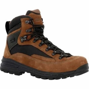 Sporty Rocky Mtn Stalker Pro Men's Waterproof Soft Toe Mountain Boots Rks0643 In Brown